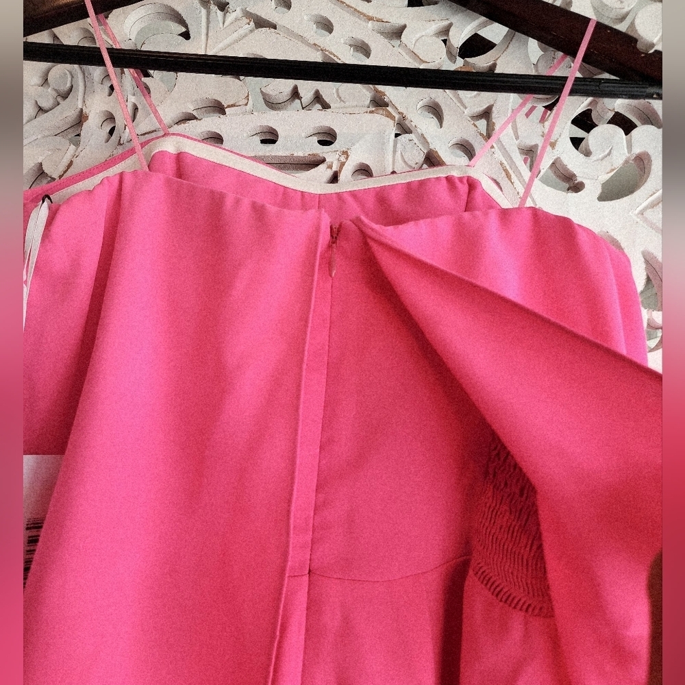 AMANDA UPRICHARD Topanga Strapless Romper Hot Pink Womens SZ P/XS NWT - Picture 12 of 12
